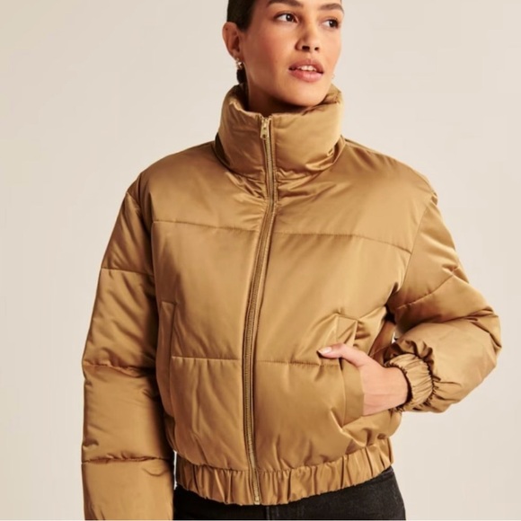 NWT ABERCROMBIE & FITCH A&F Womens
Ultra Mini Puffer Jacket Coat - Picture 3 of 8